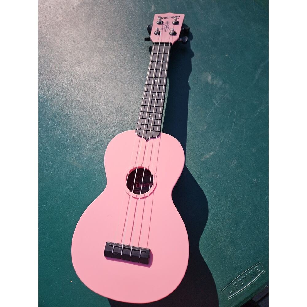 The Waterman By KALA KA SWB PK Matte Pink Concert Ukulele